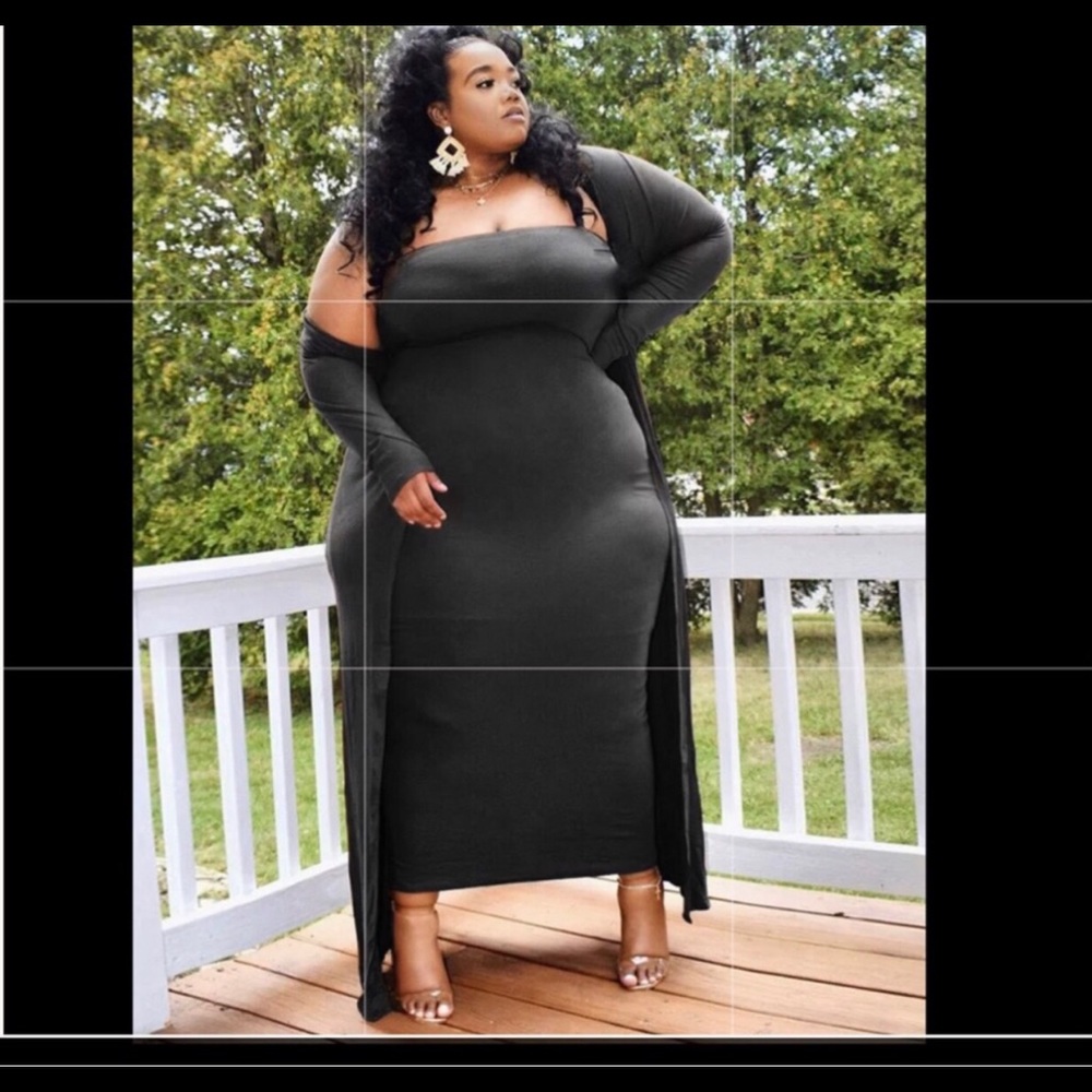 Plus size sexy summer dress